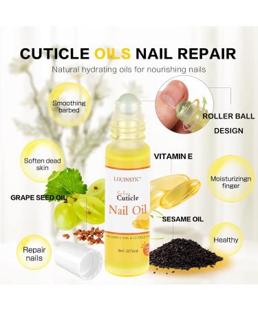 LOUINSTIC Gel Nail Polish Remover with Cuticle Care Oil - Quick 3-5 Minute Gel Polish Removal - Buy Online on GoSupps.com