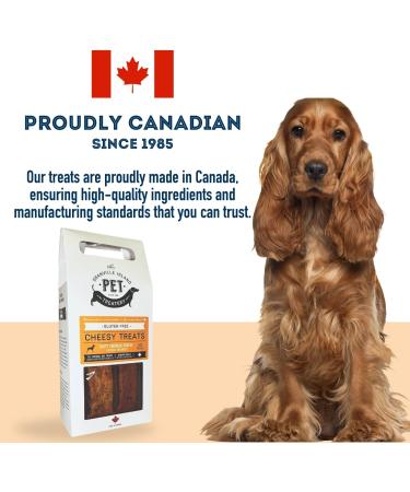 The Granville Island Pet Treatery|Gift Box Cheese Biscuits for Dogs All Natural & Chemical- Free Great As A Hostess Gift Or Thank You Made in Canada|06960 Cheese 200 g (Pack of 1) - Buy Online on GoSupps.com