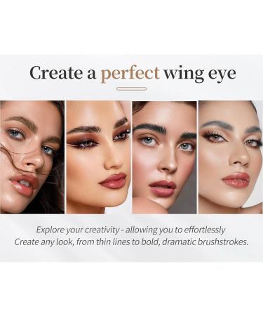 Magic Eyebrow Pencil Magic 3D Waterproof Microblading Eyebrow Pencil 4 Tipped Precise Brow Pen Fine Stroke Microblading Eyebrow Pencil Natural Lasting &waterproof (4# Black*2pcs) - Buy Online on GoSupps.com