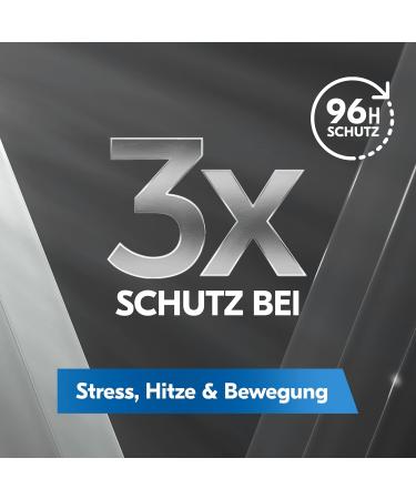  Rexona Rexona Men Maximum Protection 6-Pack Cobalt Dry Roll-On Antiperspirant Deodorants with 3 Protections Against Stress Heat and Movement - 96 Hours of Extreme Protection - 50ml - Buy Online on GoSupps.com