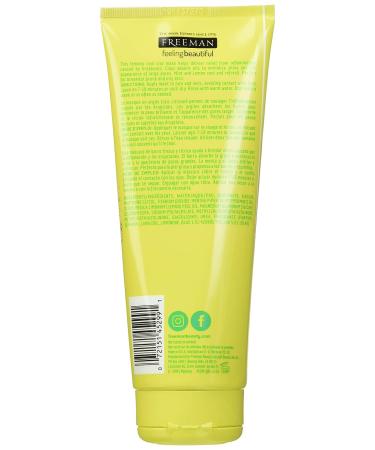 Freeman Mint & Lemon Clay Mask 6 fl oz - Oil Absorbing Facial Skincare - Buy Online on GoSupps.com