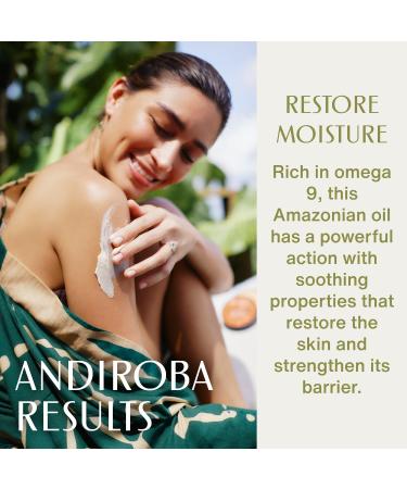 Natura Ekos Andiroba Restorative Creamy Shower Gel - Vegan Body Wash for Hydrated Skin | Brazilian Beauty Secrets | 6.5 fl oz (195ml - Buy Online on GoSupps.com