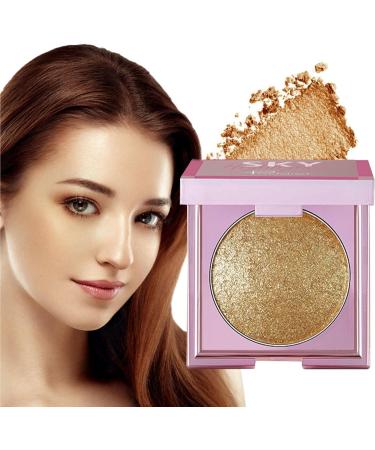 Highlighter Powder - 8g Smudge Proof Face Shining Highlighting Powder Women Brightening Face Cosmetics for Eyelids Lips Cheekbones Long Wear Highlighter for Mom Wife Sritob #07 - Buy Online on GoSupps.com