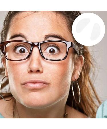 Beejune 10 Pairs Silicone Self-Adhesive Nose Pads for Glasses & Sunglasses Transparent Glasses Pads for Comfort & Style - Buy Online on GoSupps.com