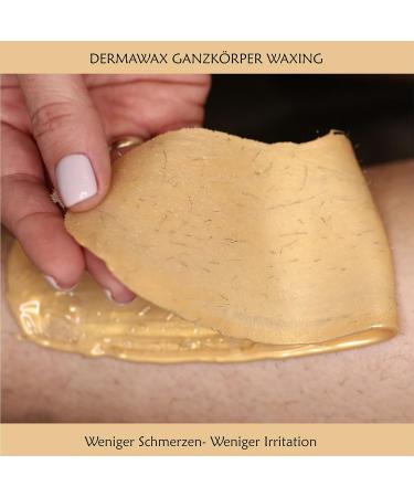 Dermawax 1 KG Gold Wax Beads - Professional Hot Wax for Hair Removal | No Strips All Skin Types Short & Strong Hair - Buy Online on GoSupps.com