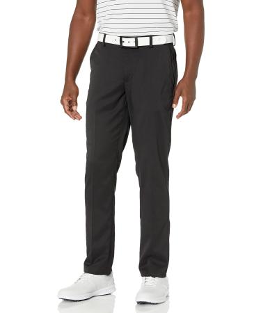 Amazon Essentials Men's Slim-Fit Stretch Golf Pant Recycled Polyester Blend Black 34W x 32L