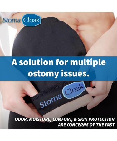 StomaCloak Ostomy Pouch Covers - Odor Reducing Moisture Wicking Fit All Sizes - 3-Pack (Beige) for Colostomy Ileostomy Urostomy Bags - Buy Online on GoSupps.com