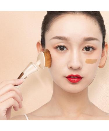 Electric Makeup Brush | 360 Degrees Rotating Electric Cosmetic Brush - Foundation Makeup Brush for Liquid Cream Powder for Women Wife Friend Electric Foundation Brush (Battery Type) - Buy Online on GoSupps.com