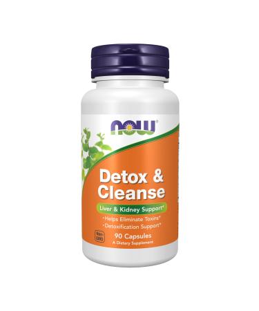 NOW Foods Supplements Detox and Cleanse 90 Veg Capsules Liver and Kidney Support*