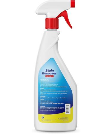 Stain Remover Spray - Powerful Spot Cleaner for Carpet Upholstery Clothes & Baby Laundry - Removes Blood Wine Ink - 16oz - Buy Online on GoSupps.com