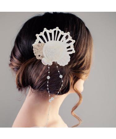 minkissy Hollow Shell Hair Clip Seashell Hair Clip Starfish Hair Clips Seashell Hairpin Beach Hair Accessories for Women Girls - Buy Online on GoSupps.com