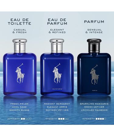 Ralph Lauren - Polo Blue - Parfum - Men's Cologne - Aquatic & Fresh - With Citrus Oakwood and Vetiver - Intense Fragrance 6.7 Fl Oz - Buy Online on GoSupps.com