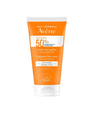 Avene Sun Cream SPF 50+ Fragrance Free 50 ml - Buy Online on GoSupps.com