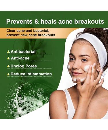 AILKE BOOST LUSTER AILKE AHA Acne Breakout Clearing Soap Bar Deep Clean Skin Unclog Pores Brightening with Lavender Essential Oil Reduces Pimples Blackheads 150 g Pack of 1 1 copy - Buy Online on GoSupps.com