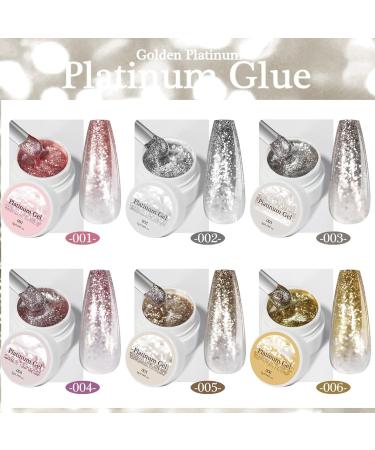  Whnbuij Enmel Gel Enamel with Platinum Chrome Shine | 6 Nail Colors with Vivid Luminosity | DIY Manicure Kit Daily Use Travel Look and Festive Style. - Buy Online on GoSupps.com