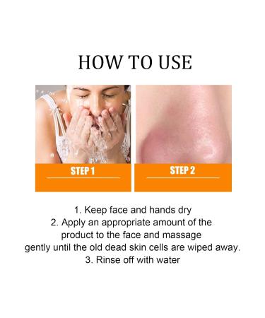 Orange Enzymes Exfoliating Brightening Gel 60g Gentle Pore Cleansing for Dull & Blemish-Prone Skin With Niacinamide & Protease - Buy Online on GoSupps.com