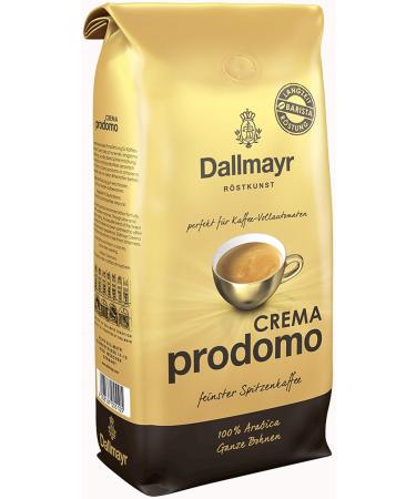  Dallmayr Dallmayr Crema Prodomo Bean Coffee Roasted Coffee Whole Beans Coffee Beans 8 x 1000g - Buy Online on GoSupps.com