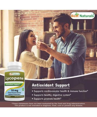 Best Naturals Lycopene Tomato Extract 10mg Softgels - 240 Count Pack (1) - Buy Online on GoSupps.com