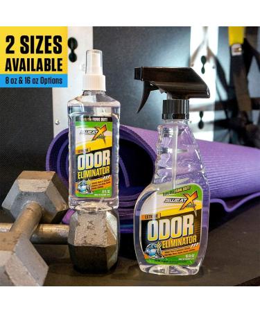 Sweat X Sport Extreme Odor Spray  Multipurpose Deodorizer for Stinky Shoes  Sports Equipment and All Odors  8 Ounce Concentrated Formula  No Washing Required Victory Scent 8 Ounce (Pack of 1) - Buy Online on GoSupps.com