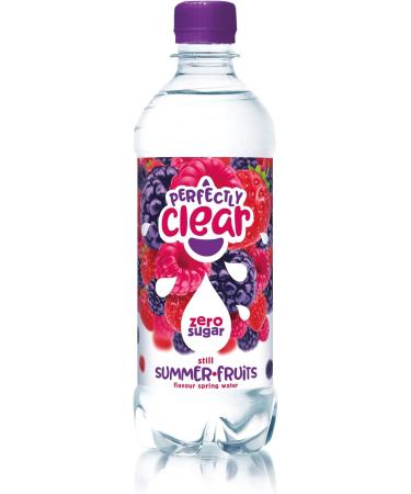 Perfectly Clear Still Summer Fruits Flavoured Water 500ml x 12 - Buy Online on GoSupps.com