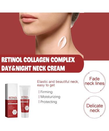 Neck Tightening Cream - Neck Firming Cream with Retinol and Collagen - Rich in Hyaluronic Acid Neck Cream Tightening Lifting Sagging Skin - Women's Anti Wrinkle Moisturizer Neck - Buy Online on GoSupps.com