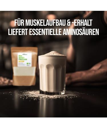  RheinNatur RheinNatur Organic Vanilla Whey Protein Powder 900g - Protein Powder with Natural Flavour and Soy Free - 100% Organic Whey Pr - Buy Online on GoSupps.com