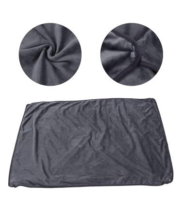 Schal Portable Ceiling - Warm Double-Sided Plush for Office Use | Dark Gray Anti-Shrinkage - Buy Online on GoSupps.com