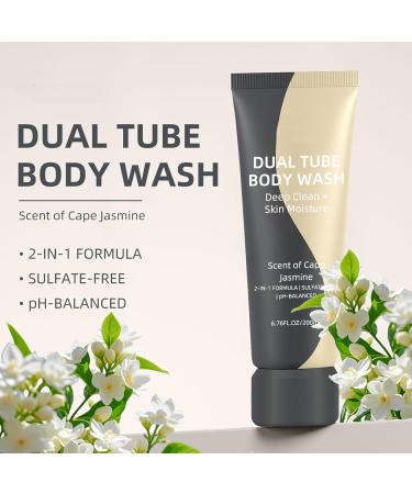 TUOSHITONG Jasmine Body Wash - Moisturizing Gentle Shower Gel Efficiently Cleanses & Soothes Skin Barrier Repair Deep Hydration Women Shower Gel for Dry Sensitive Skin Body Care(200G) - Buy Online on GoSupps.com
