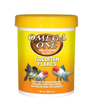 OmegaSea Food 51461 Goldfish Flakes 2.2 oz/62g 1 Can