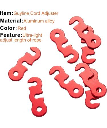 SATINIOR Aluminum Guyline Tensioners - 20 Pack | Tent Rope Adjusters for Camping & Hiking - Buy Online on GoSupps.com