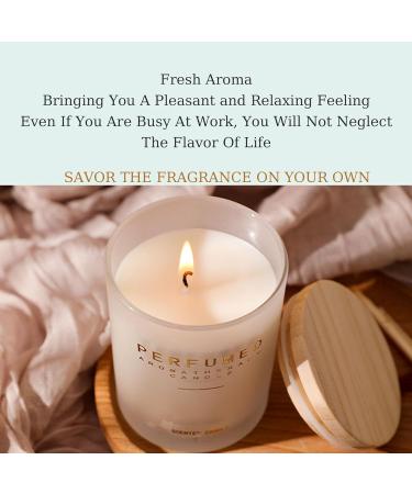 Bulgarian Rose Luxury Scented Jar Candle - Masculine Aromatherapy & Hand Poured Soy Coconut Wax - Perfect for Home Camping & Relaxation - Buy Online on GoSupps.com