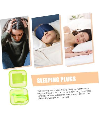 2 Pairs Work Earbuds Foam Earplug Noise Cancelling Sleeping Plugs Earplugs Major Motorcycle Student - Buy Online on GoSupps.com