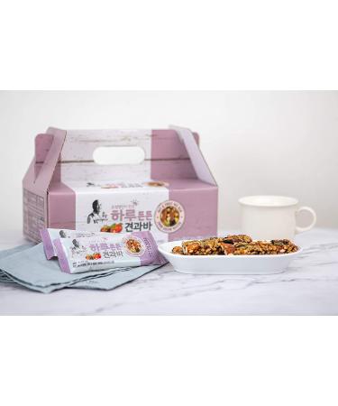 KANG BONG SEOK Korean Fruit & Nut Bars - Healthy Asian Snacks Box (20 Counts, 0.88 Oz each) | Energy Snack - Buy Online on GoSupps.com