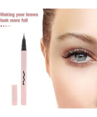 Crayon Sourcils Liquide Pr cision Ultra-fin Noir Waterproof Femmes D butantes Maquillage Naturel Solide Usage Quotidien - Buy Online on GoSupps.com