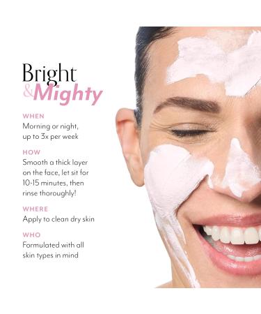 Bliss Ex-glow-sion Super Rich Face Moisturizer for Dewy Radiant Skin | Advanced Shea Butter Nourishes & Hydrates and Mighty Marshmallow + Vitamin C Whipped Mask - Buy Online on GoSupps.com