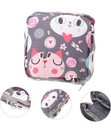 Orfofe Women's Cartoon Period Bag - Stylish Storage Pocket for Bandages & Accessories - Buy Online on GoSupps.com
