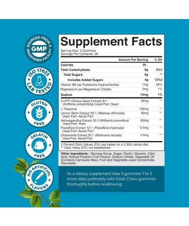 Bundle of Potent Vitamin B6 Gummies for Adults - Vitamin B Complex Supplements for Nervous System and Pure Calm and Relaxing Magnesium Supplement - Magnesium for Stress Support & Rest Ease for Adults - Buy Online on GoSupps.com