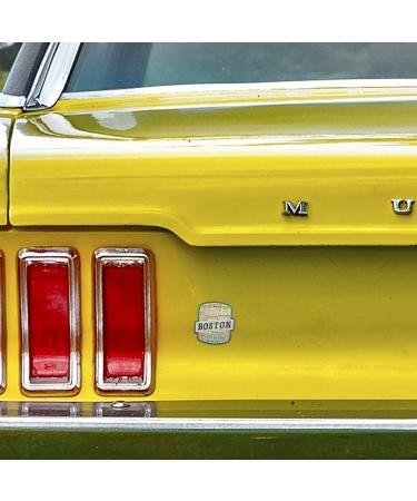 Boston Massachusetts Rustic Typography Die Cut Sticker | Contour Vinyl | 1-3 Inches | Waterproof Decal for Cars, Water Bottles, Laptops | Small Size - Buy Online on GoSupps.com