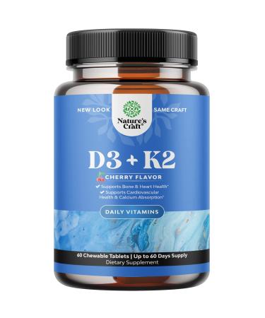 Vitamin D3 with K2 MK7 Supplement - Vitamin D3 2000 IU Tablets and Vitamin K2 for Immune Support Bone Health Heart Health Joint Support Bone Strength and Mood Boost - VIT D3 K2 Immune System Support - Buy Online on GoSupps.com