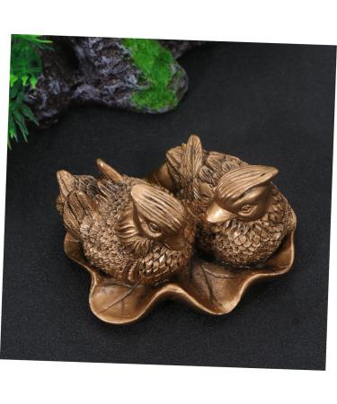STOBAZA Bling Decor 1pc Mandarin Model Resin Mandarin Adorn Mandarin Ornament Retro Decor Makeup Earth Tones Number Two - Buy Online on GoSupps.com