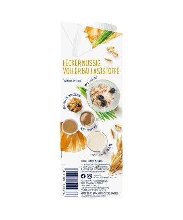 Alpro Oat-Almond Drink 1L - UHT Vegan & Lactose-Free High in Fibre Calcium & Vitamins | Buy Online - Buy Online on GoSupps.com
