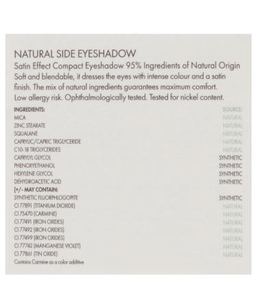 Pupa Milano Natural Side Eyeshadow 003 Silky White | Easy-Blending Satin Eyeshadow | Paraben & Silicone-Free | 0.07 oz for Stunning Eyes - Buy Online on GoSupps.com