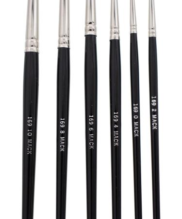 Andrew Mack Brush AM169-0-10 Blue Squirrel & Synthetic Quill Pinstriping Brushes - Buy Online on GoSupps.com