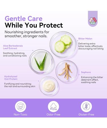  Saviland SAVILAND Nourishing Anti-Bite Nail Care Liquid 15 ml - Buy Online on GoSupps.com