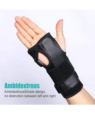 Brace For Carpal Tunnel | Brace Wrist Carpal Tunnel Adjustable Wrist Support Brace with Metal Splints Both Hands Arm Compression Hand Support for Sprain Injuries - Buy Online on GoSupps.com