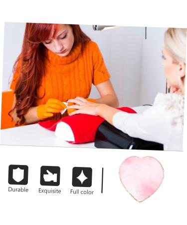  SOESFOUFU Nail Palette Nail Art Polish Mixing Plate Nail Color Mixing Plate Nail Mixing Plate Nail Mixing Nail Accessories Heart Shape Resin - Buy Online on GoSupps.com