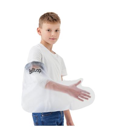 Long waterproof arm protector plaster associations for children.Water protection plaster protection: showering/bathing.Plaster protection reusable arm: association protection forearm hand elbow wrist and finger arm protection - Buy Online on GoSupps.com
