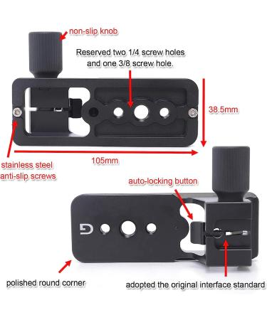 iShoot Sony FE 200-600mm Lens Foot Replacement - Arca-Swiss Style with Quick Release Plate - Buy Online on GoSupps.com