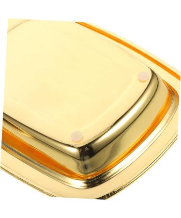 SHOWERORO Kitchen Cheese Holder Butter Lid Covered Dessert Style Reusable Fruit Serving Snacks Tray Cheese Kitchen Dish Container 19.20X14.00X8.50CM - Buy Online on GoSupps.com