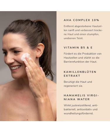  BEAUTY babe AHA Cleansing Foam 170 ml / Facial Cleansing Foam for Impurities Oily and Combination Facial Cleanser / Facial Cleanser as a Durable Face Wash / Made in Germany - Buy Online on GoSupps.com